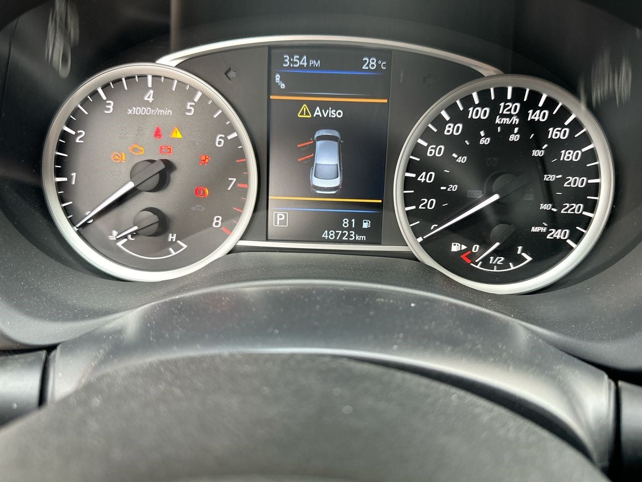2019 Nissan SENTRA 4 PTS EXCLUSIVE CVT AAC AUT GPS PIEL QC F LED RA-17